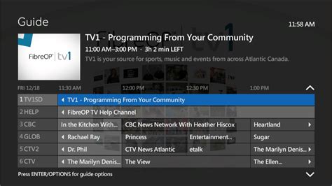 bell aliant tv listings.